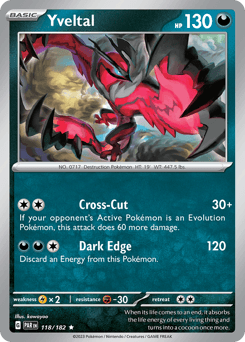 Yveltal Paradox Rift #118