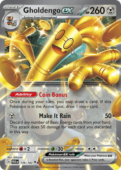 Gholdengo ex Paradox Rift #139