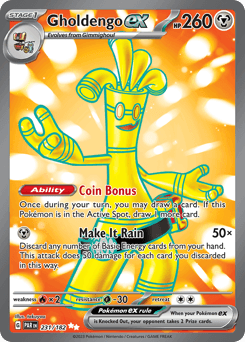 Gholdengo ex Paradox Rift #231