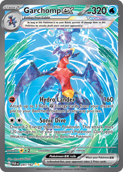Garchomp ex Paradox Rift #245