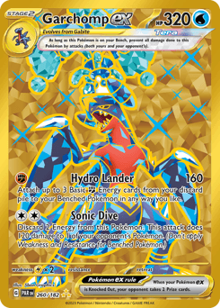 Garchomp ex Paradox Rift #260