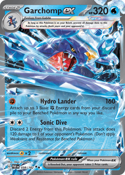 Garchomp ex Paradox Rift #38