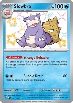 Slowbro Paldean Fates #117