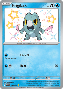 Frigibax Paldean Fates #128