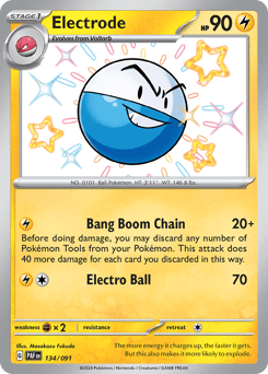 Electrode Paldean Fates #134