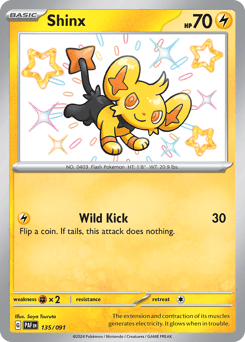 Shinx Paldean Fates #135