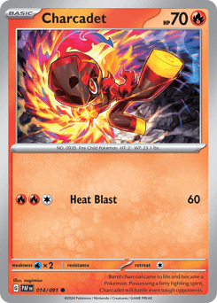 Charcadet Paldean Fates #14