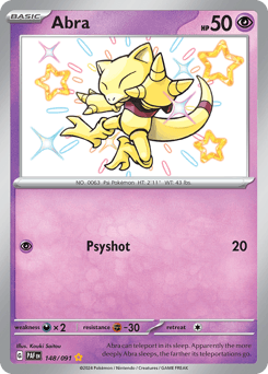 Abra Paldean Fates #148