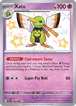 Xatu Paldean Fates #152
