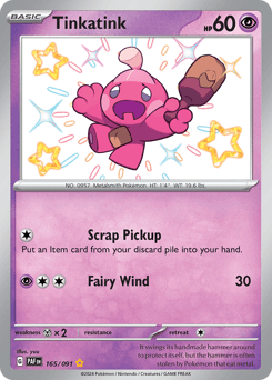 Tinkatink Paldean Fates #165