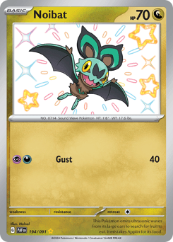 Noibat Paldean Fates #194