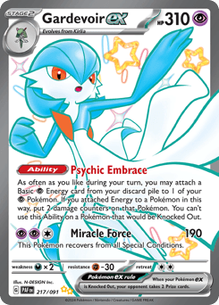 Gardevoir ex Paldean Fates #217