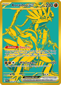 Koraidon ex Paldean Fates #245