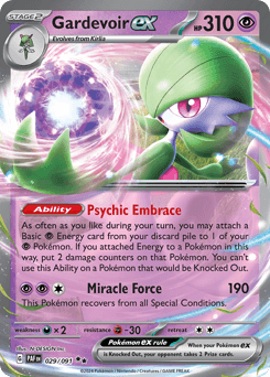 Gardevoir ex Paldean Fates #29