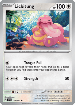 Lickitung Temporal Forces #124