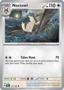 Noctowl Temporal Forces #127