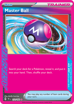 Master Ball Temporal Forces #153