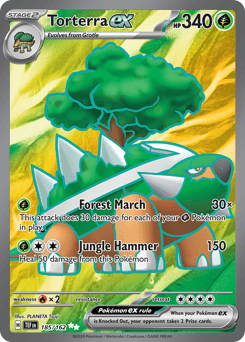 Torterra ex Temporal Forces #185