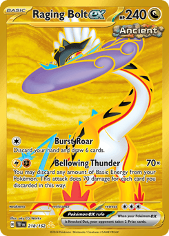 Raging Bolt ex Temporal Forces #218