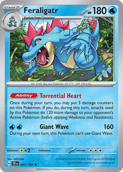 Feraligatr Temporal Forces #41