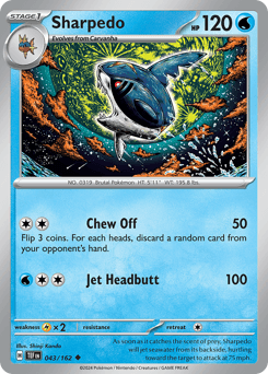 Sharpedo Temporal Forces #43