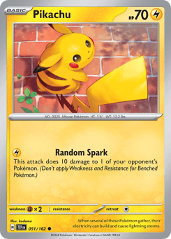 Pikachu Temporal Forces #51