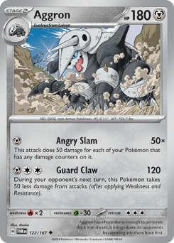 Aggron Twilight Masquerade #122