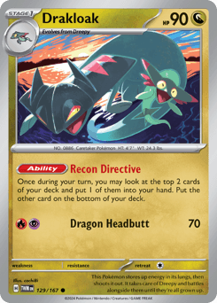 Drakloak Twilight Masquerade #129