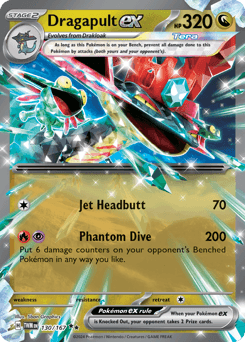 Dragapult ex Twilight Masquerade #130