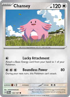 Chansey Twilight Masquerade #133