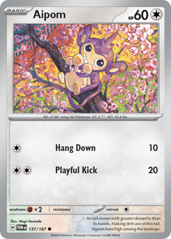 Aipom Twilight Masquerade #137