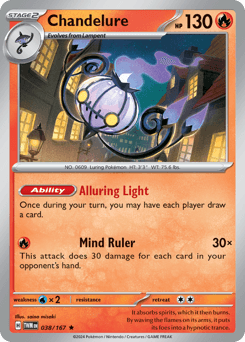 Chandelure Twilight Masquerade #38