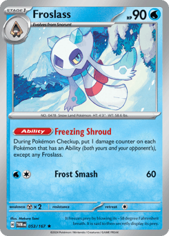 Froslass Twilight Masquerade #53