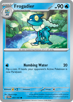 Frogadier Twilight Masquerade #57