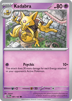 Kadabra Twilight Masquerade #81
