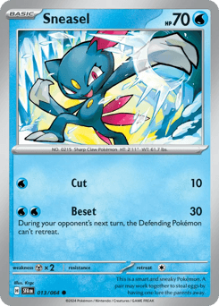 Sneasel Shrouded Fable #13