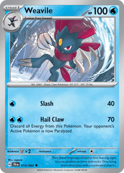 Weavile Shrouded Fable #14