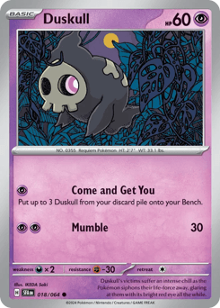 Duskull Shrouded Fable #18
