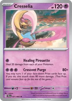 Cresselia Shrouded Fable #21