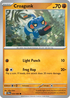 Croagunk Shrouded Fable #23
