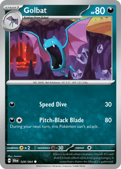 Golbat Shrouded Fable #28