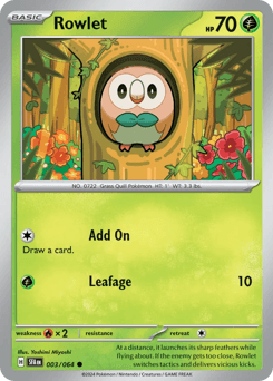 Rowlet Shrouded Fable #3