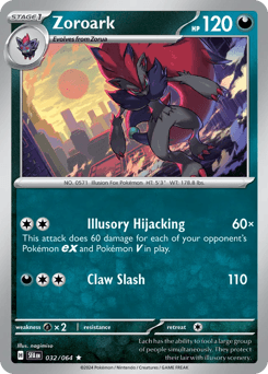 Zoroark Shrouded Fable #32
