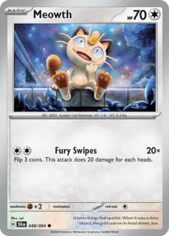 Meowth Shrouded Fable #48
