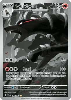 Houndoom Shrouded Fable #66