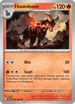 Houndoom Shrouded Fable #8
