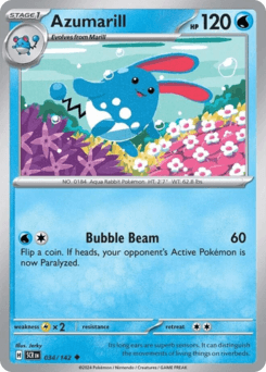 Azumarill Stellar Crown #34