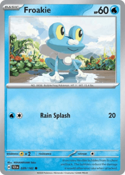 Froakie Stellar Crown #39
