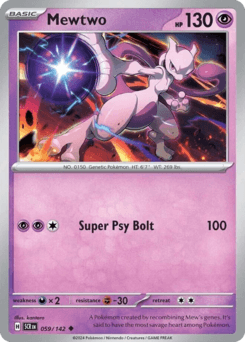 Mewtwo Stellar Crown #59