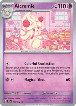 Alcremie Stellar Crown #65